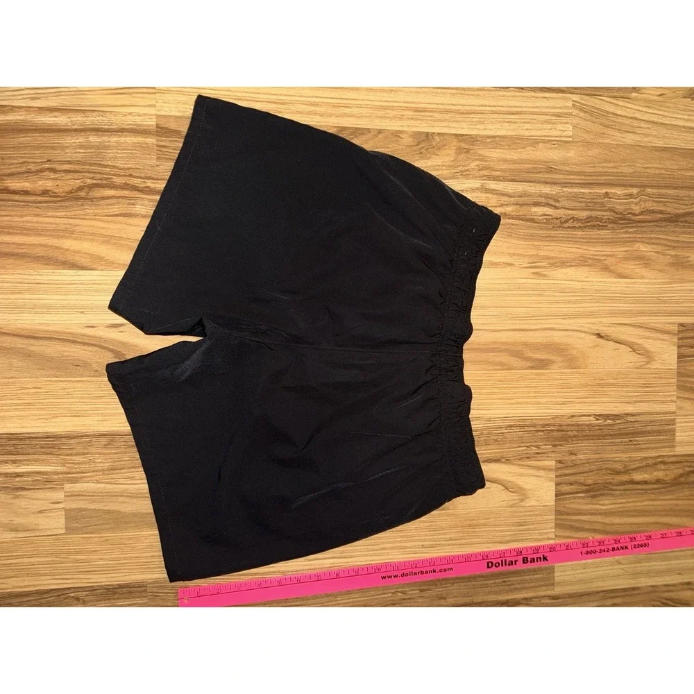 Hollister Men's Sz L Large Swim Shorts Black Lined Netting Pockets